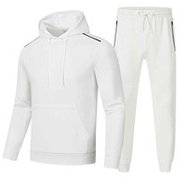 Hochwertiger Herbst-Freizeitanzug 250GSM 100% Baumwolle Dicker Stoff Personalisierte Passform Private Label Bekleidung OEM ODM Dienstleistungen