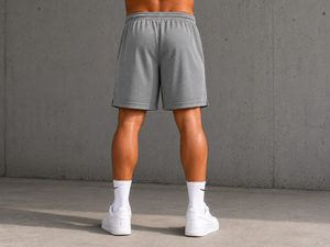 High Quality Men's Customized Breathable Quick Dry 3D Pattern Polyester <b>Athletic</b> Mesh Shorts Elastic Waist Gym Wear Comfortable - Product Image 2