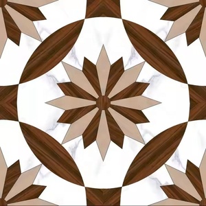 Carreaux de sol brillants pour chambre Matériaux de construction Marbre Carreau de porcelaine polie émaillée de haute qualité 400x400mm Céramique 16x16 pouces - Product Image 5