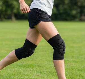 Coexistence Breathable Compression Thick Sponge Knee Sleeve Support Basketball Volleyball Unisex All Seasons Adult Basic - Product Image 3