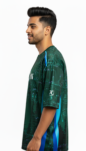 เสื้อยืดโอเวอร์ไซส์พรีเมียมสำหรับผู้ชาย พิมพ์ลายแบบซับลิเมชั่น เสื้อผ้าแฟชั่นสตรีทแวร์ลำลอง - Product Image 3