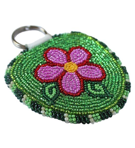 Wholesale Classic Eco-Friendly Vibrant Color Beaded <b>Keychain</b> Personalized Seed Beads Handmade Keyring Graduation National Day - Product Image 6