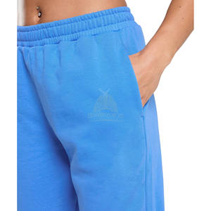 Pantalones Deportivos de Invierno para Mujer al por Mayor, de Alta Calidad, 100% Algodón Orgánico, Forro Polar Grueso, Transpirables, Ecológicos, Suaves, de Pierna Ancha - Product Image 4