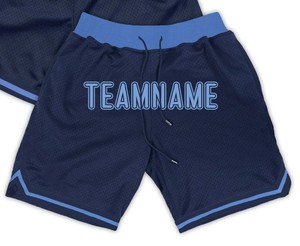 Shorts de basketball en mesh OEM, design personnalisé, style vintage, entrejambe de 5 pouces, shorts de basketball en mesh pour hommes, tendance streetwear, avec poches - Product Image 6
