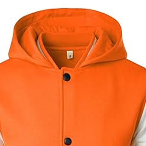 Veste de baseball classique pour homme avec logo personnalisé, broderie, style universitaire, veste varsity pour couple - Product Image 2