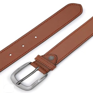 Cinturón de Cuero Vacuno Vintage y Duradero para Hombre con Hebilla de Metal Genuino, Diseño de Lujo Ajustable para Jeans - Product Image 2