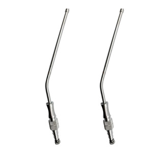Jamso Industries JI-4572 2 Pcs Frazier Suction Tube with Atraumatic Tip Customized Size <b>Neurosurgery</b> Surgical <b>Instrument</b> Set - Product Image 3