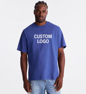 T-shirt pour homme en coton 100% - 280 g/m² - Écologique - Séchage rapide - Respirant - Coupe ample - Manches courtes - Personnalisable - Product Image 1