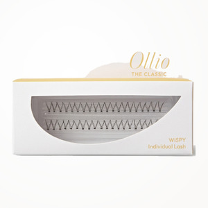 lash <b>individual</b> <b>eyelash</b> extensions Ollio Olrio The Classic <b>Individual</b> Lashes Single Pack - Wispy 9mm - Product Image 4