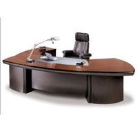 Mobilier de bureau Bureau d'ordinateur pour deux personnes avec CPU et support de clavier pour table en bois Techer de bureau d'école d'étudiant
