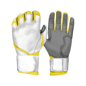 Gants de frappe de baseball en cuir durables Sinewy Sports Fitness, à doigts complets, respirants, légers, écologiques et confortables - Product Image 2