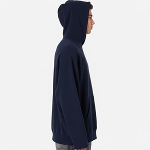 Nouvel Arrivage – Sweat à Capuche Homme Oversize Classique Automne Entièrement Zippé en Matière Écologique avec Impression Numérique et Fermeture Éclair Confortable - Product Image 2