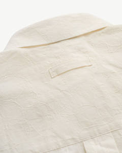 Camisa de Alta Calidad para Mujer, Casual, Transpirable, para Todas las Temporadas, de Poliéster/Algodón, Color Sólido, Manga Ancha, Corte Holgado, Cuello Camisero - Product Image 3