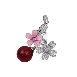 Ensemble de boucles d'oreilles pendantes en argent S925, accessoires de bricolage pour cheveux, support de perle vide de 8 à 18 mm, bijoux tendance par Tide 2708 - Product Image 5