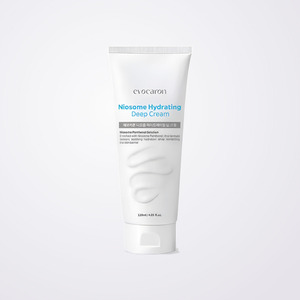 Produits de soin coréens Evocaron Niosome Hydrating Deep Moisture Cream Panthenol Ceramide pour peaux sèches, nourrissant et apaisant - Product Image 2