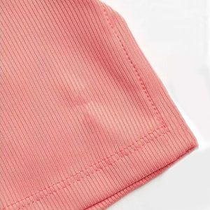 Women's Coral Two Piece Yoga Set Crop <b>Top</b> With Ruched Sleeves High Waist Flare Pants Stretchable Fabric Breathable Solid Color - Product Image 4