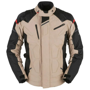 Men's Green Black Color Blocked <b>Motorcycle</b> <b>Jacket</b> Full Sleeve Waterproof All Seasons Adventure Riding Wear - Product Image 2