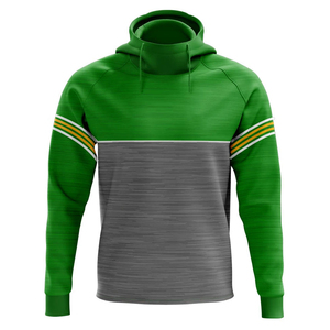 Sweat à capuche en polaire pour homme avec logo personnalisé GAA, nouveau design, veste GAA, sweat à capuche zippé intégral pour le hurling, respirant, OEM, prix abordable - Product Image 2