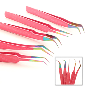 Nouvelle gamme de cils en acier inoxydable 2D-6D avec logo personnalisé antistatique de précision durable pour l'application des cils - Product Image 5