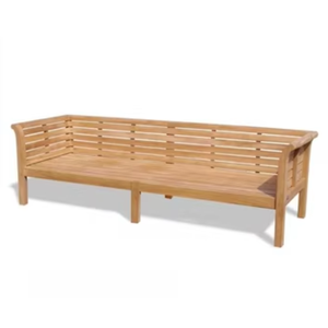 Outdoor Furniture Chair Made Of Teak Wood With <b>Padded</b> <b>Foam</b> Seat And Soft Fabric - Product Image 3