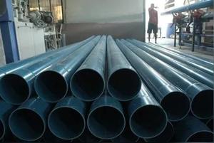 Tuyau de gaine en uPVC bleu de classe CS Shallow Well, matériau vierge, extrémité filetée, tube lisse, 150 mm, diamètre 6 pouces, longueur 6 mètres (20 pieds) - Product Image 2