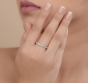 Anillo de Compromiso Vintage de Plata 925 con Diamante de Corte Ovalado, Certificado por IGI, para Regalo de Aniversario de Bodas - Product Image 5