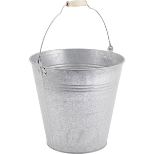 Cubos Metálicos Pequeños al por Mayor, Cubos de Hojalata para Fiestas, Cubos Pequeños de Acero Galvanizado con Asa para Dulces de Boda - Product Image 5