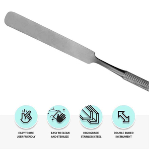 Juego de 5 piezas de herramientas de acero inoxidable para relleno dental, higiene bucal, limpieza de dientes, kit dental, instrumentos dentales. - Product Image 5