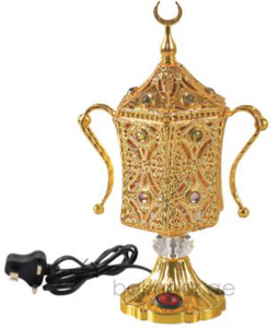 Royal Pavilion Dual Handle <b>Electric</b> Incense <b>Burner</b> WF107 – Wholesale - Product Image 3