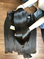 Cheveux humains vierges russes de haute qualité, âgés de 1 à 3 ans, non traités, couleur personnalisée, teintés, décolorés, injection, bande adhésive, double trame