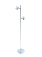 Lámpara de pie semi-LED 9W x 2 unidades CRI≥80 CT 3000K (Blanco Cálido), material: acero, altura de la lámpara: 1410mm, regulador táctil en el pantalla, IP20