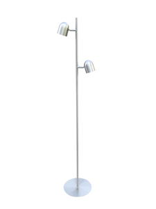 Semi - Floor <b>lamp</b> <b>LED</b> 9W x 2 pcs CRI≥80 CT 3000K (Warm White), material: steel, <b>Lamp</b> height: 1410mm Push dimmer on shade IP20 - Product Image 6