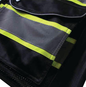 Chaleco de Seguridad Industrial Transpirable al por Mayor, Chaleco Reflectante de Alta Visibilidad para Trabajo de Construcción con Bolsillos - Product Image 5