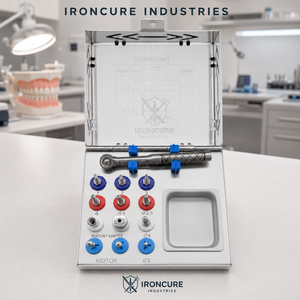 Kit de compression osseuse et de lifting de sinus pour implants dentaires, 13 pièces, avec vis d'expansion, clé à cliquet et adaptateurs - Product Image 3
