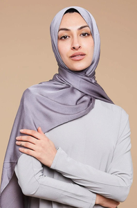 High Quality Satin Plain Hijab Scarf Custom Printed <b>Silk</b> Feel <b>Head</b> <b>Wrap</b> Shawl OEM ODM Textile Manufacturer - Product Image 6