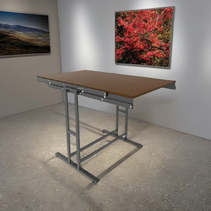 Modern Steel <b>Tables</b> and Shelves with Space-Saving Design for <b>Small</b> Spaces - Product Image 4