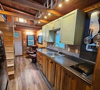 Mini-maison sur roues