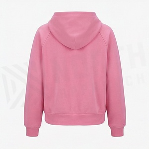 Hauts pour femmes en polaire à manches longues, à capuche, amples, chauds, avec poches, style mode outdoor, décontracté et sportif, pour automne-hiver - Product Image 2