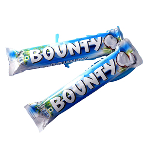 Premium pour les friandises au chocolat Bounty, vente en gros, goût authentique de noix de coco, onctueux - Product Image 1