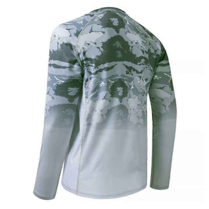 เสื้อตกปลาผู้ชายแขนยาวแฟชั่นใหม่ปี 2026 แบบสั่งทำพิเศษ พิมพ์ลายแบบ Sublimation ผลิตในปากีสถาน - Product Image 5