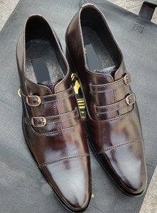 Mocassins en cuir respirant de haute qualité, fabriqués en usine, souples et confortables, à bout carré, pour hommes, décontractés, vente en gros, chaussures à enfiler - Product Image 6
