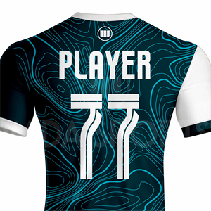 Uniforme de Fútbol de Secado Rápido 2026, Jersey de Fútbol Personalizado con Nombre del Jugador, Manga Corta, Transpirable para Verano, Producción en Masa OEM de Fábrica - Product Image 5