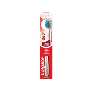 Cepillo de dientes Colgate Optic White Premium, cepillo de dientes avanzado para blanqueamiento, para una limpieza profunda y resultados de una sonrisa más brillante. - Product Image 4