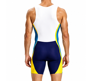 Combinaison de natation légère et personnalisée pour l'été, imprimée style hip-hop, pour équipes universitaires de rame, séchage rapide - Product Image 2
