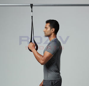 Nuevas correas ajustables de neopreno para ejercicios abdominales, soporte transpirable para codos, para barra de dominadas, ejercicios de flexiones, gimnasio en casa, fitness - Product Image 3