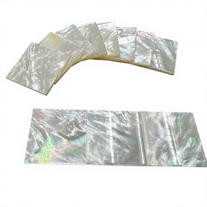 แผ่นเปลือกหอยมุกธรรมชาติทรงสี่เหลี่ยมขนาด 20 มม. สำหรับทำเครื่องประดับ - Product Image 5