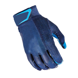 <b>Full</b> Finger Football Gloves Blue Camo Print Non <b>Slip</b> Outdoor Sports Gloves Unisex All Seasons Hook And Loop Closure - Product Image 2