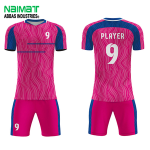 Custom Sublimated Soccer Uniform <b>Set</b> Men Breathable Football Jersey and Shorts Full Kit Team Training Sportswear - Product Image 1