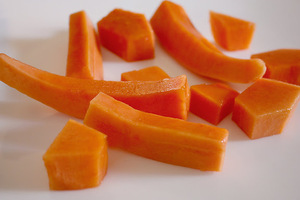 Papaya Congelada 100% Fresca de Vietnam, Trozos/Rebanadas de Papaya IQF, Fruta Tropical Premium de Vietnam - Product Image 2