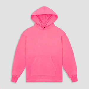 Sudadera con Capucha para Hombre, 100% Algodón, Lavado Ácido, Logotipo Personalizado en la Parte Delantera, Diseño Sólido, Hombros Caídos, Tallas Grandes, Diseño con Bolsillos - ABDULLAH - Product Image 6